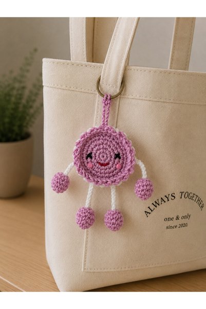 FLY LIFE Hand-Knitted Amigurumi Keychain / Bag Charm