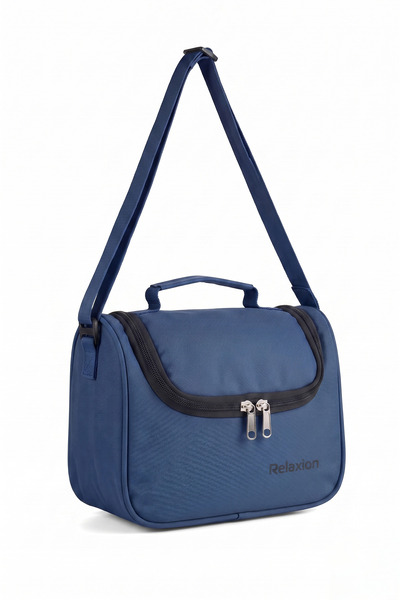 nacar çarşı Relaxion 3326 Unisex Children's Navy Blue Thermal Lunch Bag - Ins...