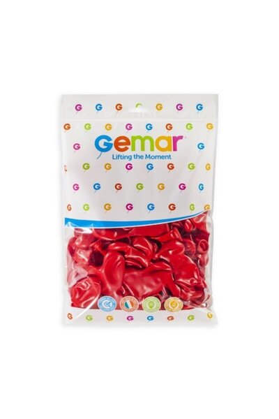Gemar Set 100 baloane din latex CR-Heart, 25cm