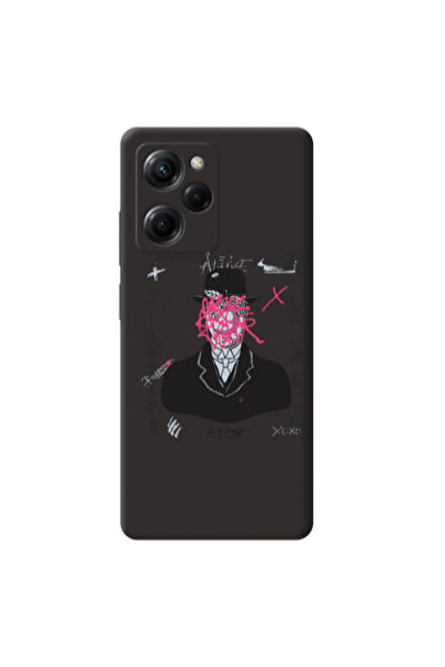 Other Xiaomi Poco X5 Pro Awes Black Colored Silicone TPU Θήκη