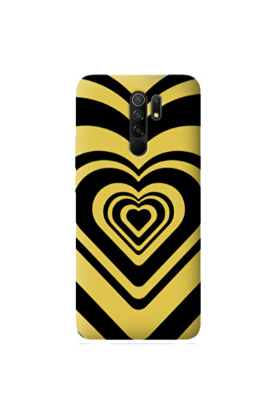 Other Xiaomi Redmi 9 Hypnosis Yellow Colored Silicone TPU Θήκη
