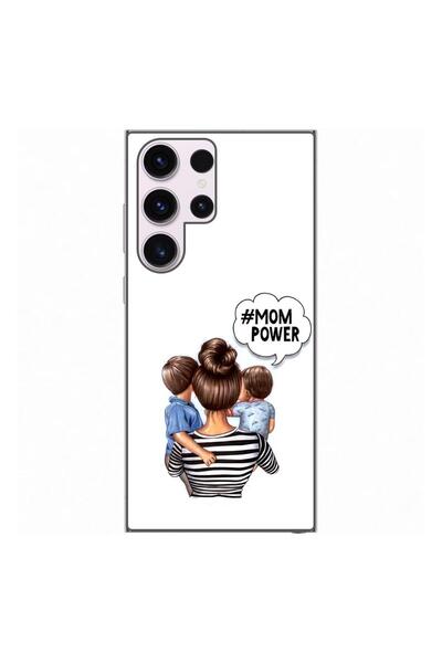 OEM Husa compatibila cu Samsung Galaxy S23 Ultra Silicon Gel Tpu Model Mom of...