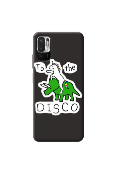 Other Xiaomi Redmi Note 10 Pro 5G To the disco Black Colored Silicone TPU Θήκη