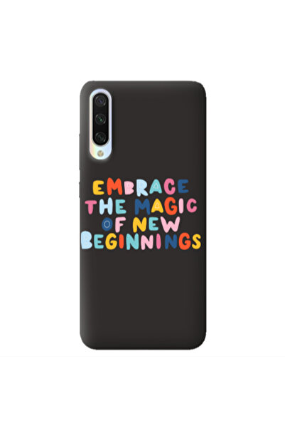 Other Xiaomi Mi 9 Lite Embrace Black Colored Silicone TPU Θήκη