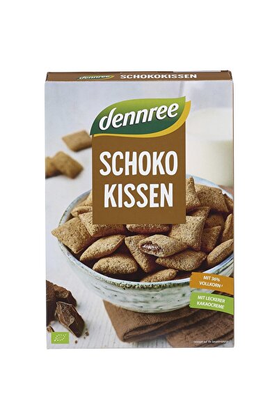 Dennree Cereale pernite umplute cu ciocolata,