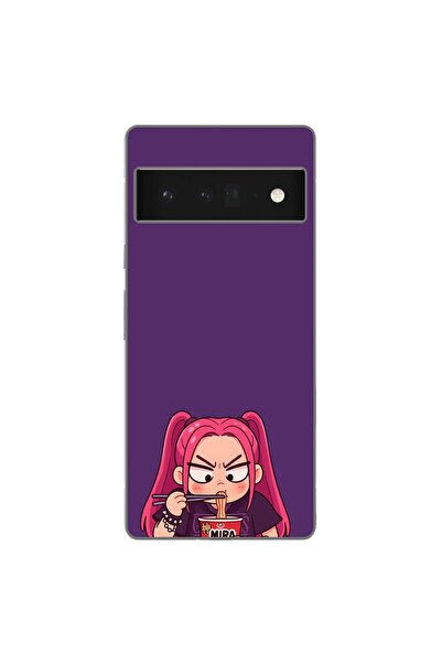 OEM Husa compatibila cu Google Pixel 6 Pro Silicon Tpu Model KPop Demon Hunte...