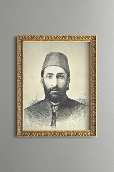 epiqart II. سلطان عبد الحميد هان - لوحة منقوشة عتيقة الطراز - نموذج رفيع