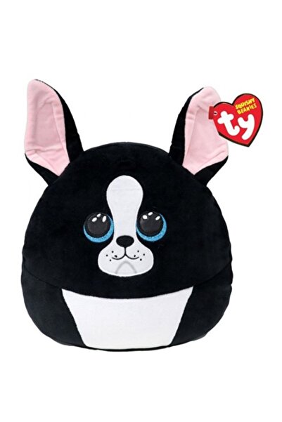 TY Squishy Beanies Câine de pluș negru 25 cm - AS
