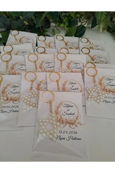 ARMAĞAN BEBEK NİKAH ŞEKERİ Nişan ,Nikah ,Söz Hediyelik Anahtarlık