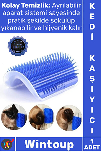Wintoup # Cat Brush Cat Wall Corner Massager Ergonomic Comfort Cat Itch Brush...