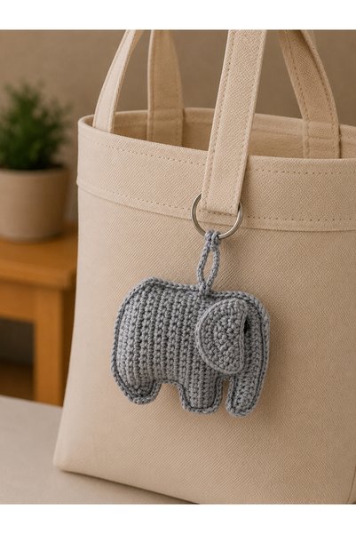 FLY LIFE Hand-Knitted Amigurumi Keychain / Bag Charm