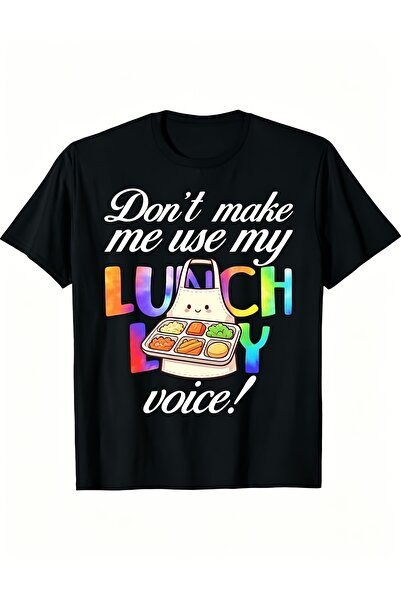 17 seramik Men'S Pure T-Shirt with Fun Lunchtime Print Design, Summer Menswea...