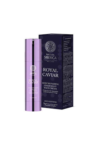 Natura Siberica Royal Caviar Deep Repairing Overnight Face Cream, 50ml