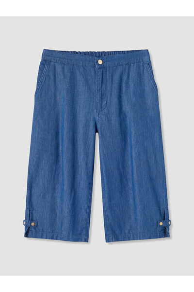 LC Waikiki Blugi capri de damă cu talie elastică