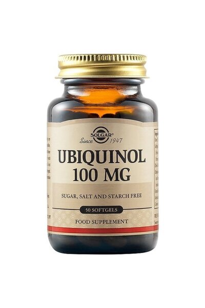 Solgar Ubiquinol 100mg Συνένζυμο Q10 50 Softgels