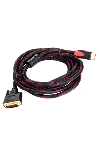nelbo Cablu HDMI - DVI 1.5 metri, tată-tată, ecranat, calitate superioară