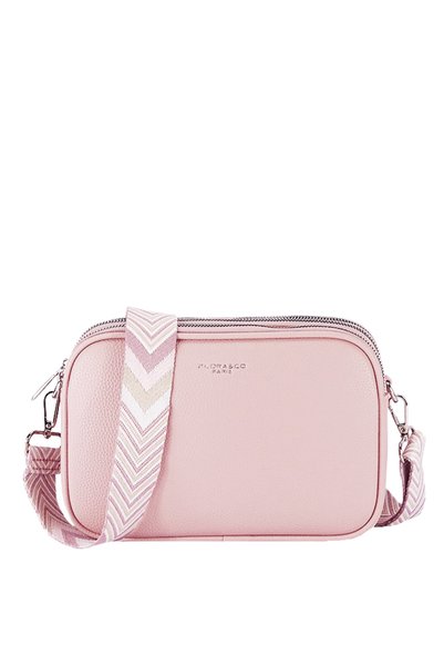 Flora&Co Paris Medium light pink bag H6915 14