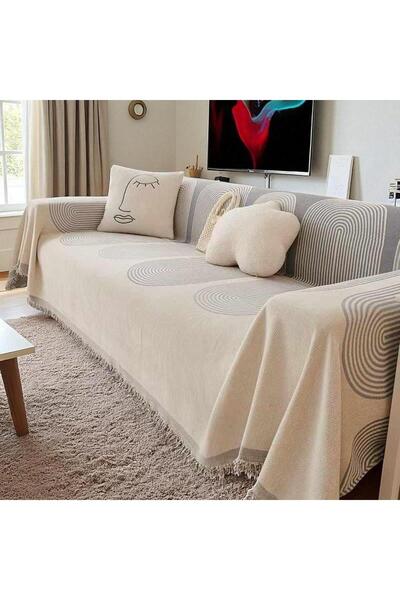 Linea Home ΡΙΧΤΑΡΙ ΣΕΝΙΛ ELGIN ΓΚΡΙ ΜΕΜΟΝΩΜΕΝΑ ΜΟΝΟΘΕΣΙΟ 180Χ160 LH2024210-1