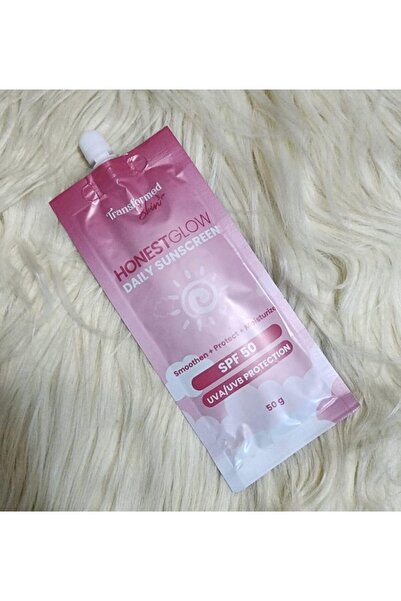 Transformed Skin Honestglow Daily Sunscreen Spf 50 - Smoothens, Protects and ...