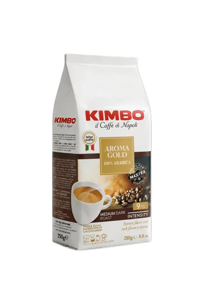Kimbo قهوة أروما جولد 100% أرابيكا 250 جرام *6 عبوات