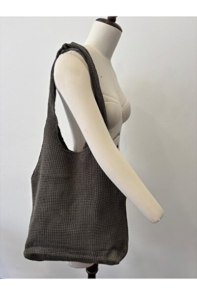 Sea Style Women's Knitwear Shoulder Bag Soft Textured Daily Tote Bag
