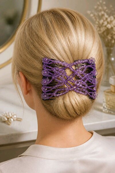 Monalisa Home Colorful Beaded Flexible Evening Dress Hair Ornament