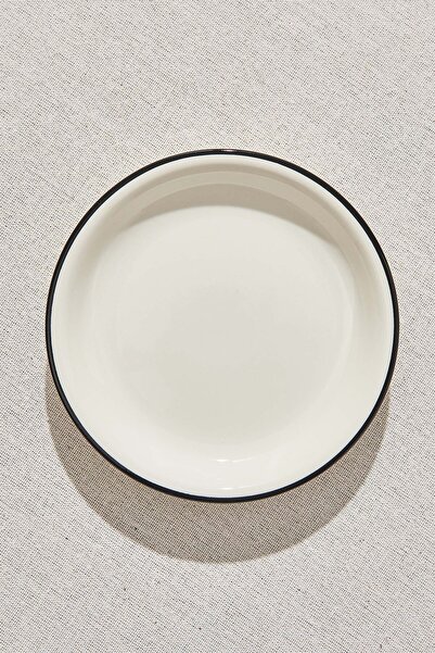 Paşabahçe Electrum Ceramic Mini Plate Bone, 1 Piece