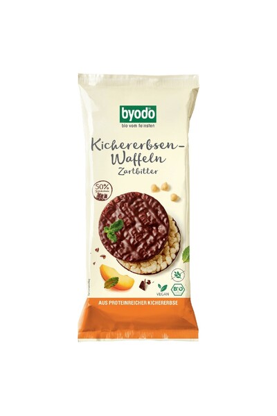 Byodo Σφαιρίδια ρεβιθιού με μαύρη σοκολάτα χωρίς γλουτένη
