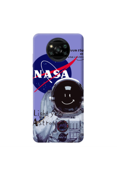 Other Xiaomi Poco X3 /X3 Pro Vacuum State Purple Colored Silicone TPU Θήκη
