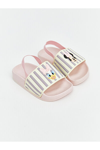 LC Waikiki Peak New Season Minnie Mouse Printed Girls' Slippers