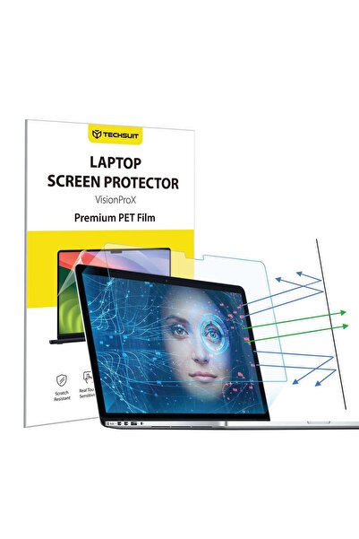 Techsuit VisionProX Анти-синя светлина - за MacBook Air 13 " 2024 - Прозрачен...