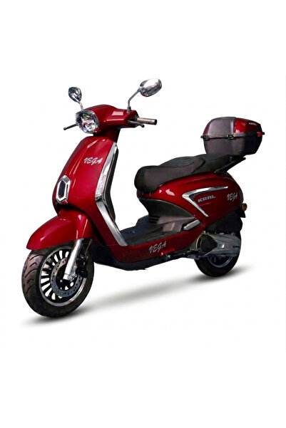 Kral Motor Kral VEGA-125 Scooter Motosiklet Kırmızı - MondiMotor