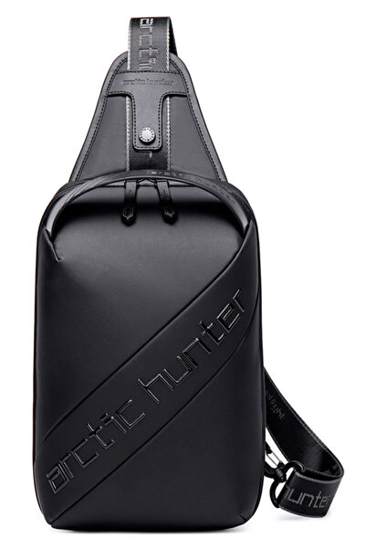 Arctic Hunter τσάντα Crossbody XB00121, 5.5L, μαύρη