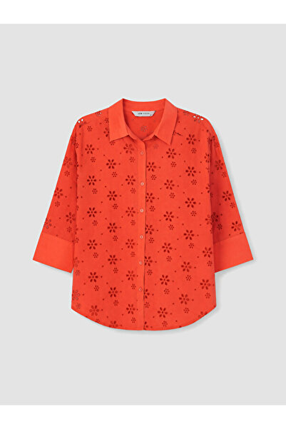 LC Waikiki Rmz Gi̇yi̇m Farkiyla Loose Fit Women's Shirt