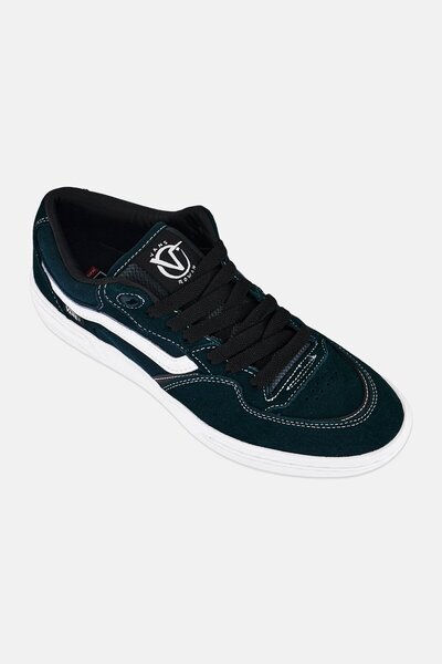 Vans حذاء رياضي رجالي من روان 2 برباط، لون أخضر داكن