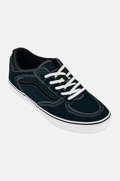 Vans حذاء سكيت رولي للرجال برباط، لون أخضر داكن