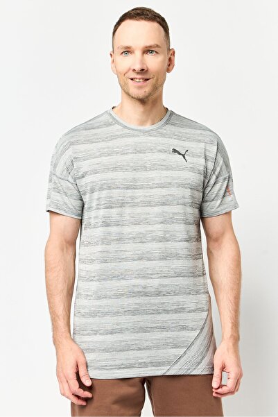 Puma Men Sportswear Fit Short Sleeve Outdoor T-Shirt, Grey