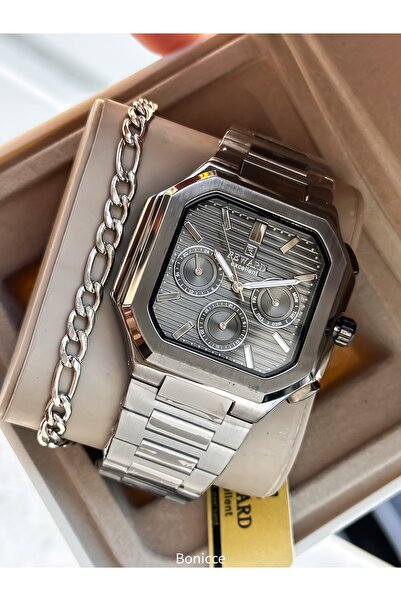 Reward Kare, Functions Active, in Stylish Box, Smoked Steel Cord, Smoked Dial...