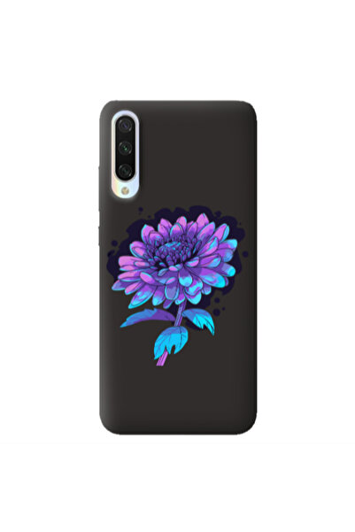 Other Xiaomi Mi 9 Lite Witch flower Black Colored Silicone TPU Θήκη