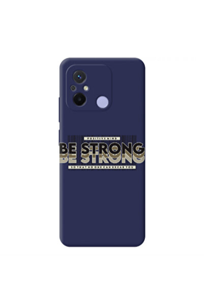 Other Xiaomi Redmi 12C Positivemind Dark blue Colored Silicone TPU Θήκη
