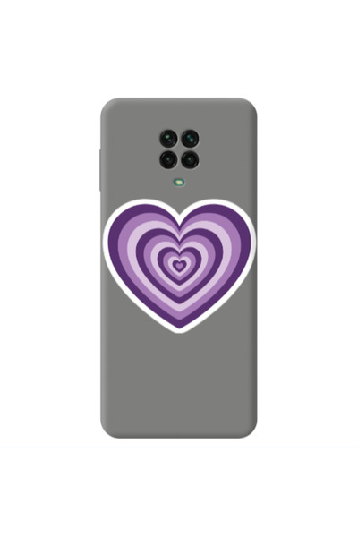 Other Xiaomi Redmi Note 9 Pro My Heart Is Yours 2 Grey Colored Silicone TPU Θήκη