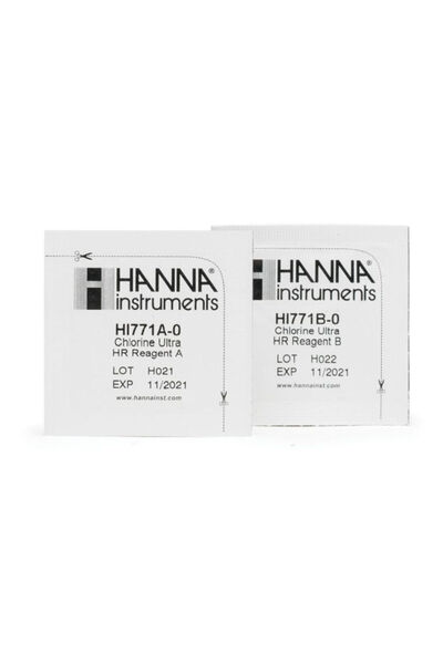 HANNA Hi 771-25 Αντιδραστήρια Hc για Δοκιμή Ολικής Σκληρότητας Υψηλού Εύρους