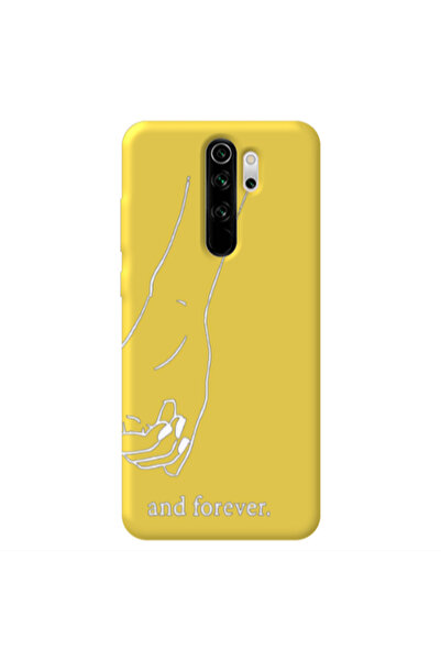 Other Xiaomi Redmi Note 8 Pro And forewer Yellow Colored Silicone TPU Θήκη