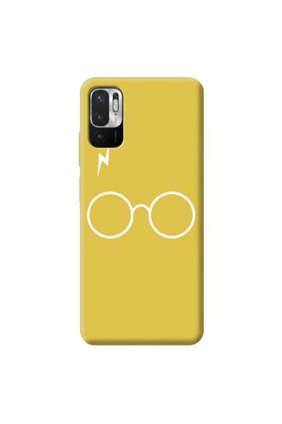 Other Xiaomi Redmi Note 10 Pro 5G glasses Yellow Colored Silicone TPU Θήκη