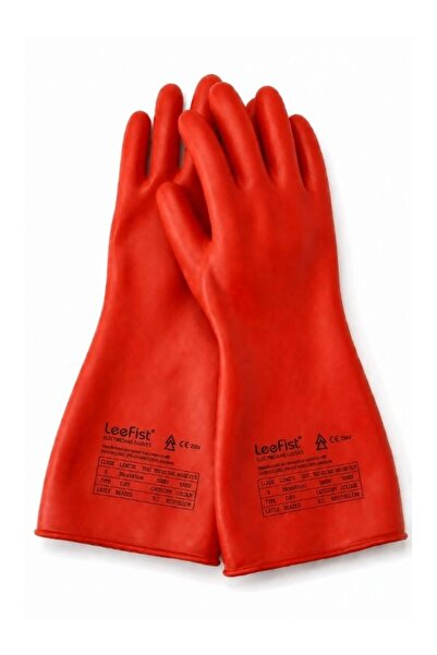GÜMRÜK BEY Leefist Electrician Insulated Gloves Class 0 – 1000V, Red/Yellow