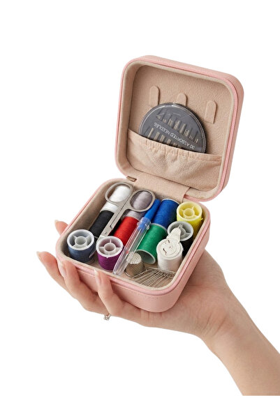 MavişTuhafiye Mini Dikiş Çantası, Dikiş Kutusu, Dikiş Seti, İğne İplik Kutusu