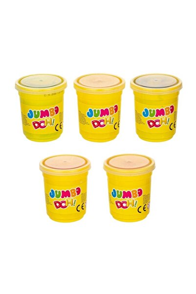 Jumbo Set plastilină creativă pentru copii, Bildo DOH, Multicolor, 140g, mode...