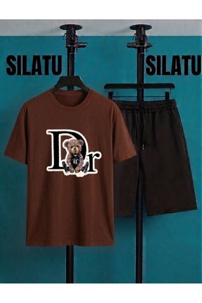 SILATU ΣΕΤ ΣΟΡΤΣ ΚΑΙ ΜΠΛΟΥΖΑΚΙ UNISEX ΜΕ ΣΤΑΜΠΑ ΓΙΑΤΡΟΣ ΑΡΚΟΥΔΑΚΙ
