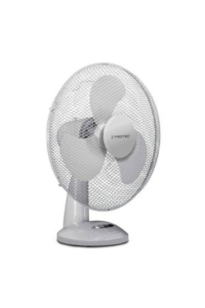 Trotec Ventilator de birou, tip TVE14, alb, 50 W, 40 cm, 3 viteze