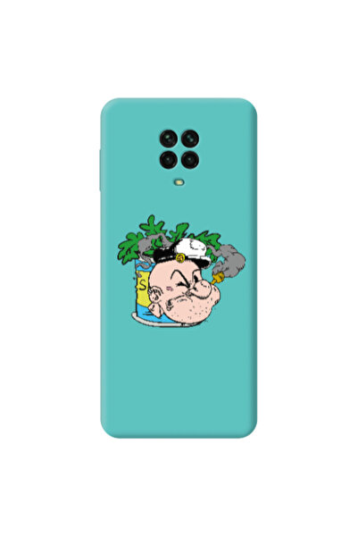 Other Xiaomi Redmi Note 9 Pro Popeye Turquoise Colored Silicone TPU Θήκη